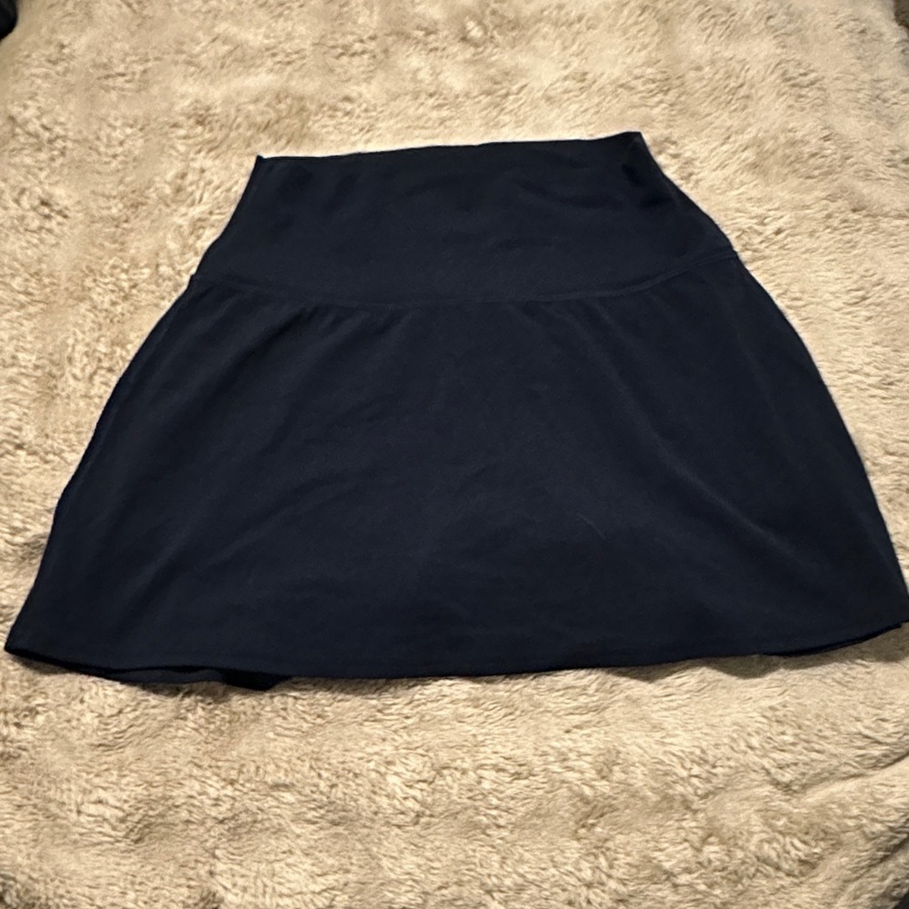 Navy Blue align skirt